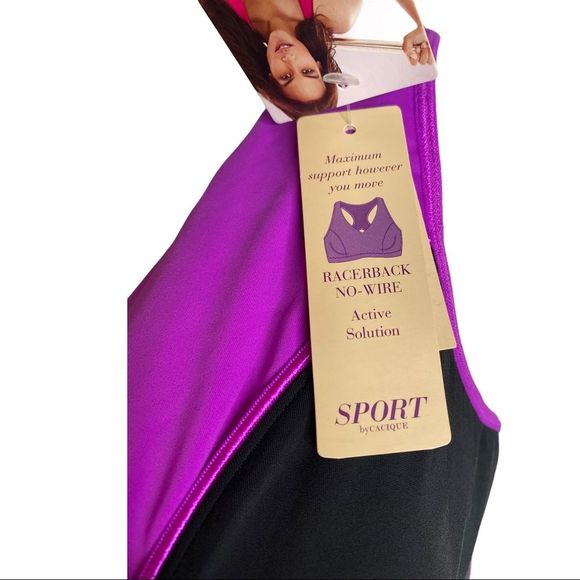 Sport high impact cacique bra NWT size 40C - Picture 5 of 5